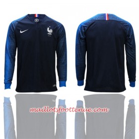 Maillot/Tenue France Domicile Coupe du monde 2018 Manche Longue